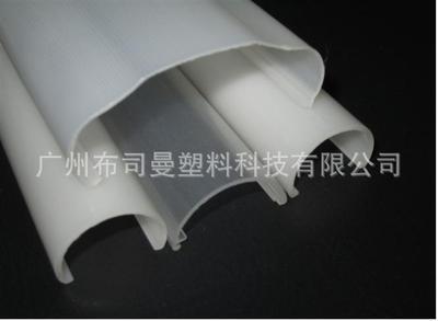 【厂家生产供应各种PC/PMMA挤出型材灯管灯罩,欢迎来图开模加工】价格,厂家,图片,塑料异型材,广州布司曼塑料科技-